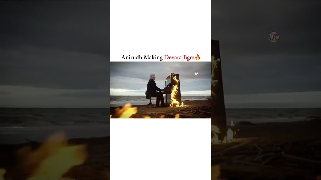 Devara New BGM in Telugu Ringtone Anirudh Making Devara BGM 🔥✨ 