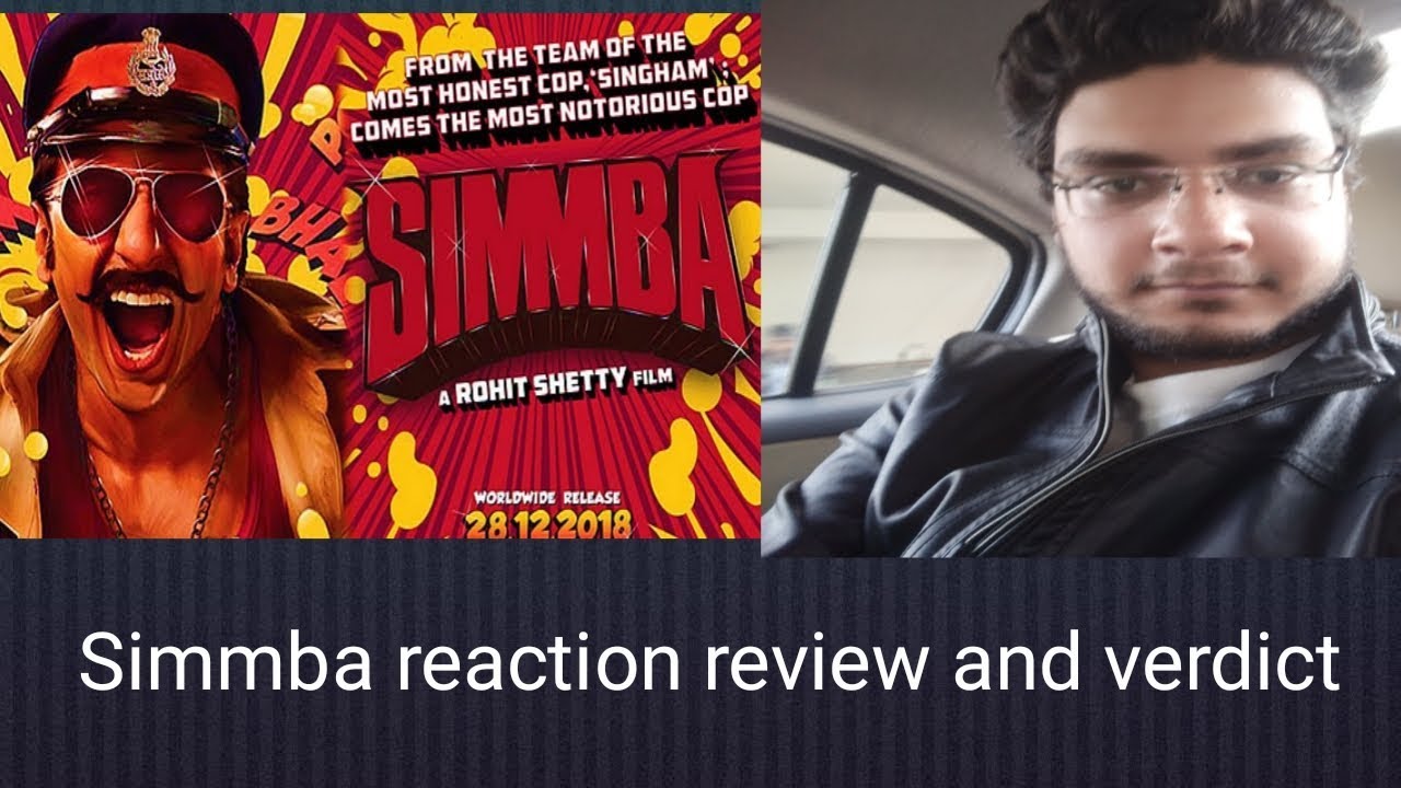 Simmba reaction review Aankh marey song simmba trailer reaction 