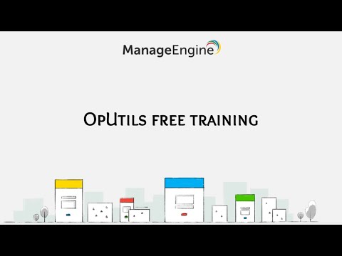 ManageEngine OpUtils free training - Season 1