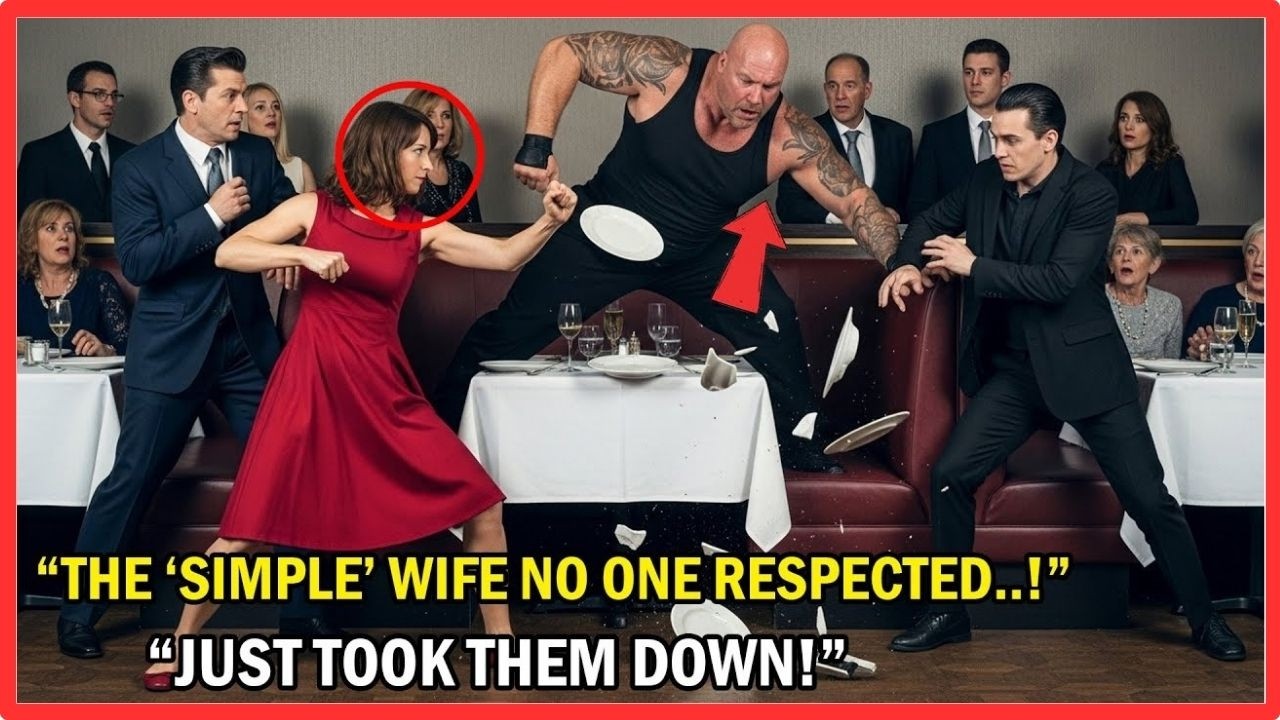 Billionaire Attacked in Restaurant: His Simple Wife's Hidden Skill Saves Him