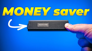 BETTER, CHEAPER & SMALLER External Portable SSD | Works on MAC & PC!