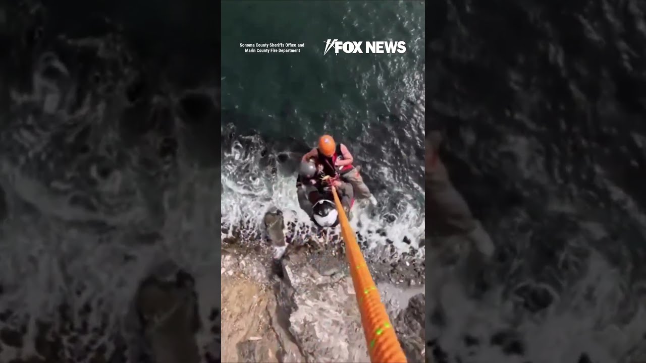 NARROW ESCAPE Dramatic Video Shows Hikers Rescued By Helicopter Shorts Usa Us News Rescue