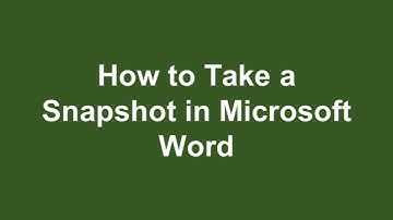 Microsoft Word 2016 Tutorial 22 How to take a Screenshot and a Snapshot in Microsoft Word