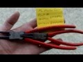 Snap Ring Plier Use