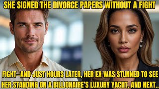 Famous She Signed the Divorce Papers Without a Fight—Then Dined on a Billionaire’s Yacht the Same Night Net Worth