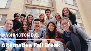 UNC Alternative Fall Break Vlog 2019-Washington DC!