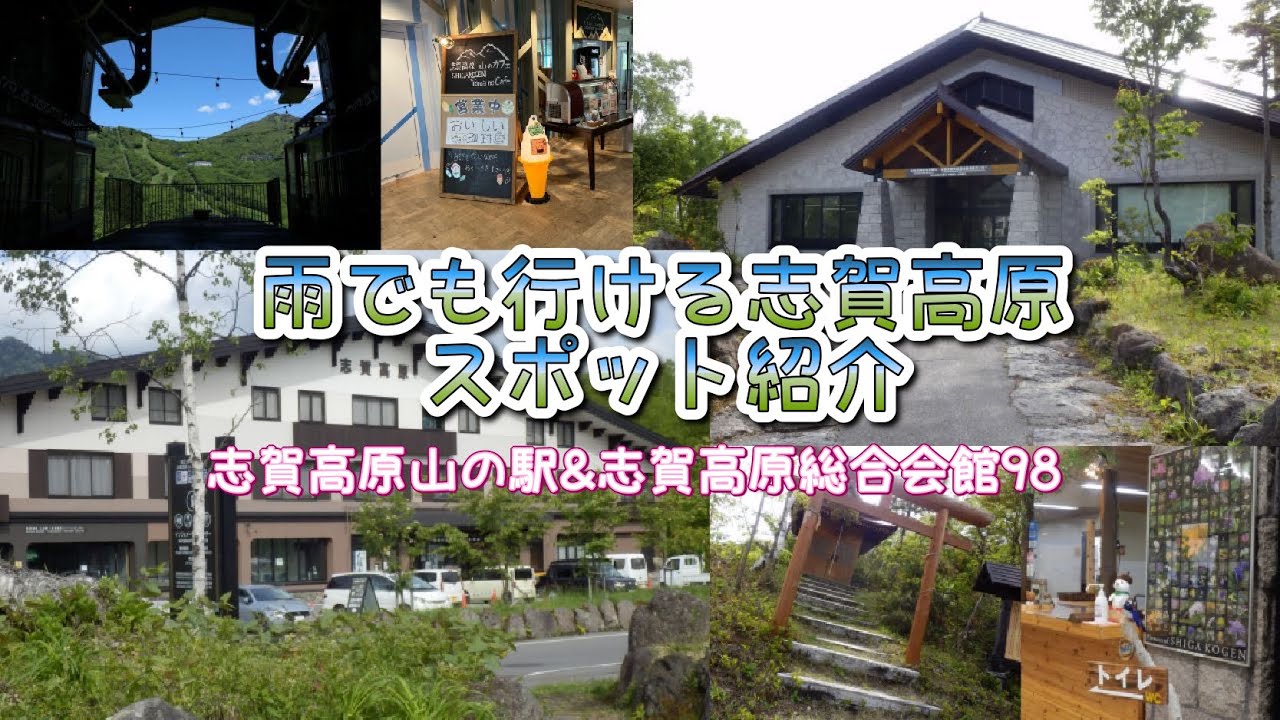 雨でも行ける志賀高原オススメスポット【志賀高原山の駅＆志賀高原総合会館98】 YouTube