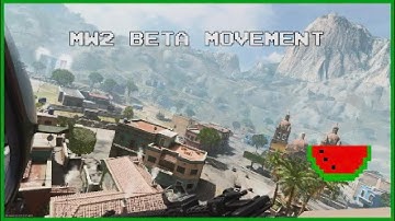 Modern Warfare 2 BETA MOVEMENT (Mp5)