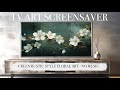 Tv art screensaver 2023  mixed vintage floral framed rustic 4k art  interior art