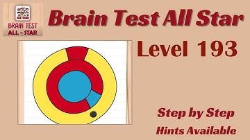 Brain Test All Star Level 193 – Quick & Easy Solution!