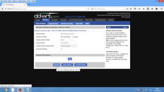 ضبط اكسيس محمل عليه سوفت dd-wrt على وضع الاستقبال من شبكة محمية بباسورد screenshot 2