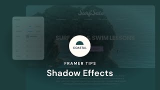 Framer: How to add shadows to your site