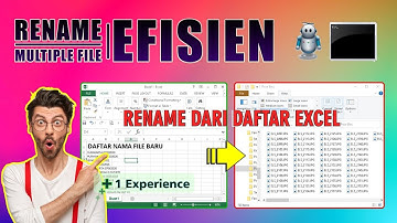 RENAME MULTIPLE FILE | RENAME BANYAK FILE DARI EXCEL