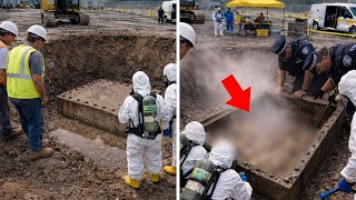 [Full Story] Workers Found Something Buried Under a Parking Lot, Authorities Shut Down the Site