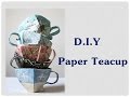 Paper Tea Cup Template