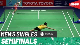 SF | MS | Kunlavut VITIDSARN (THA) vs. Kenta NISHIMOTO (JPN) | BWF 2020