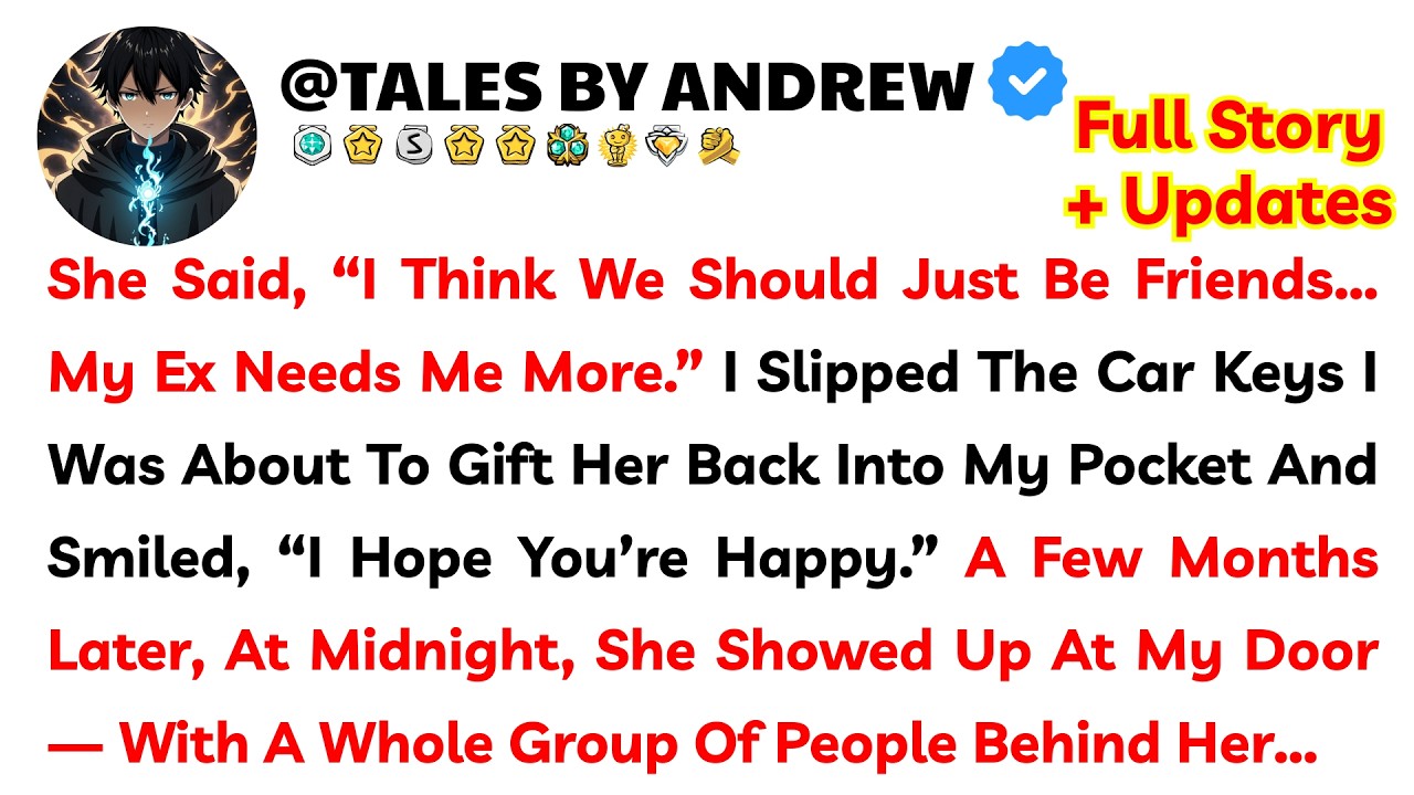 She Said, “I Think We Should Just Be Friends… My Ex Needs Me More.” I Slipped The Car Keys I Was...