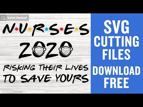 Quarantine Nurses 2020 Svg Free Cutting Files for Silhouette Cameo Instant Download