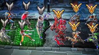 I Gave 5 Silvers AIMBOT in Overwatch 2... Can They Beat 5 Masters?