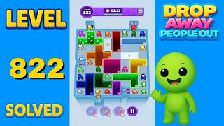 Drop Away – Level 822 - Walkthrough Details