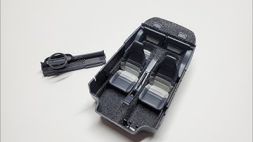 Building the Porsche 959 - Part 4, Interior | Tamiya scale model