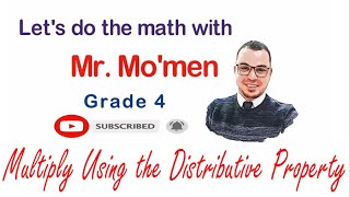 4th grade Go math Lesson 2.5 Multiply using the Distributive property