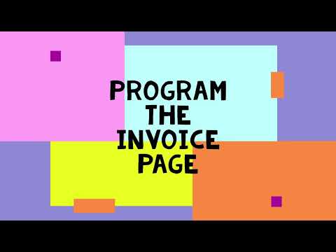 web task 34 | Program the invoice page | E-commerce web application | Java Institute