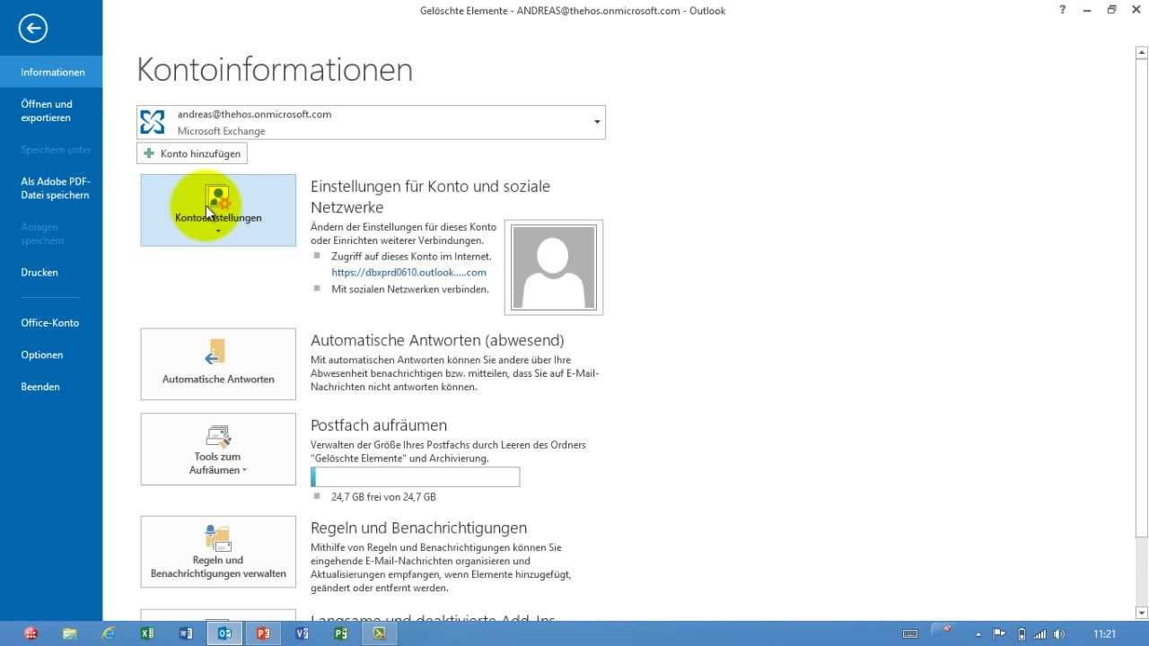Update New Outlook - Weiteres Postfach einbinden - mehrere Postfächer nutzen - Exchange