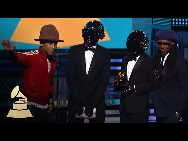 GRAMMY Rewind: A Silent Daft Punk Accept Their Best Pop Duo/Group