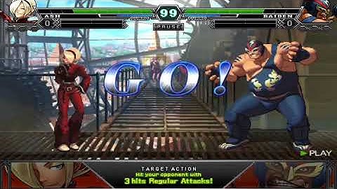 Best fight!! The king Of Fighters (KOF) 2012: Ash vs Raiden (CPU Level: Very Hard)