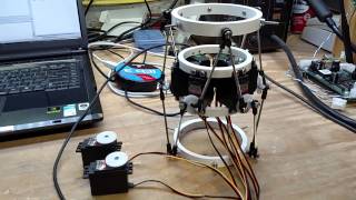 RTMCS2 driving 8 servos, powered via USB.