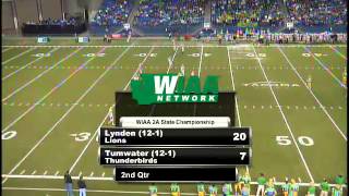 2012 WIAA 2A Football Championship- Lynden vs Tumwater