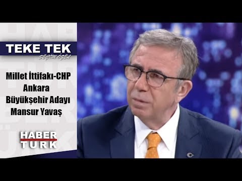 Teke Tek Seçim Özel - 17 Mart 2019 (Millet İttifakı-CHP Ankara Büyükşehir Adayı Mansur Yavaş)