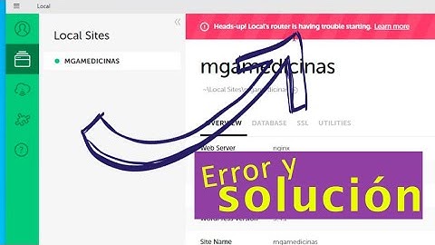 SOLUCIÓN Heads-up! Local