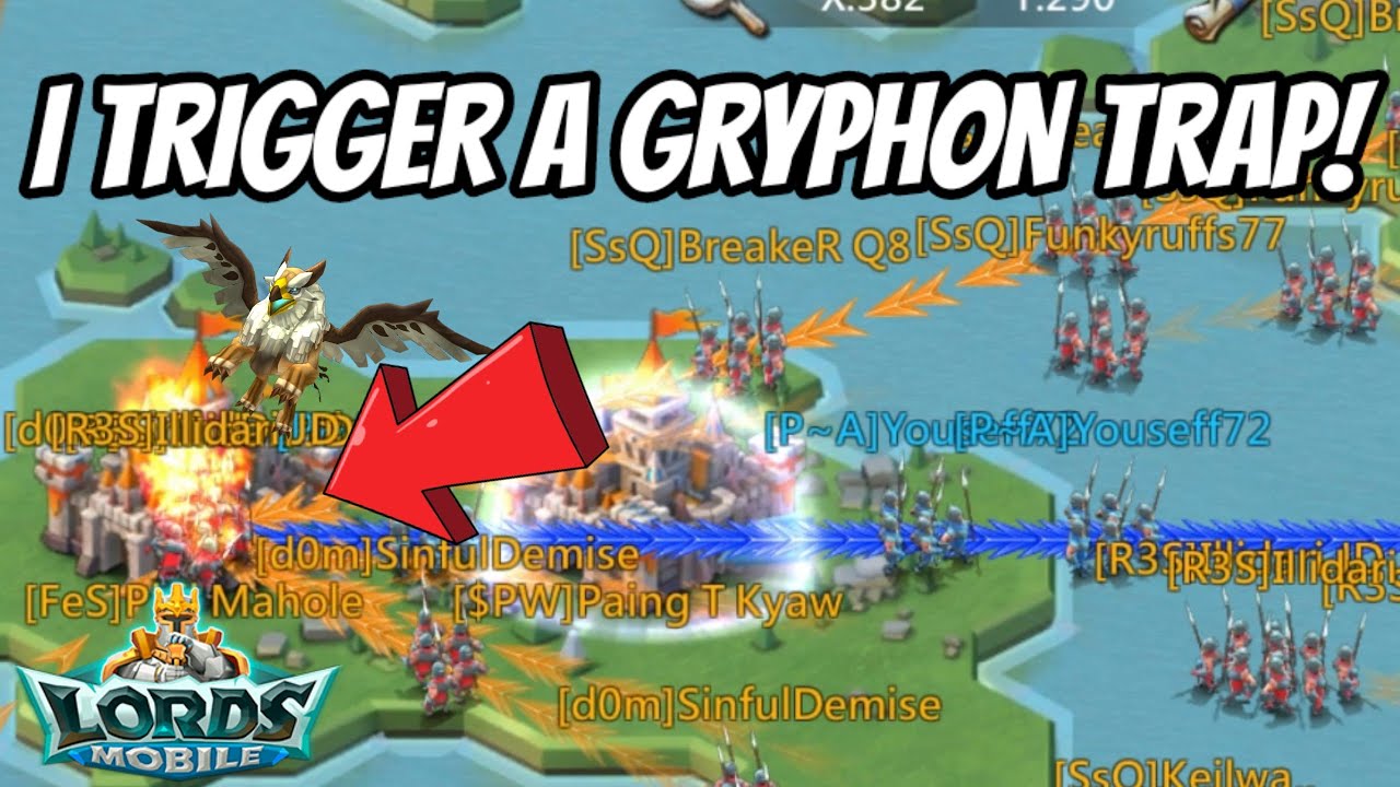How Many Troops Will The Gryphon Catch? - Lords Mobile