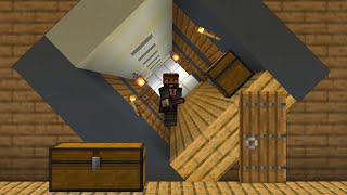 Inception (2010) Rotating Hallway in MINECRAFT!