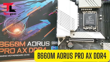 B660M AORUS PRO AX DDR4 Gigabyte 12th Gen Motherboard Rear USB 3 2 Gen 2x2 Type C | Tech Land