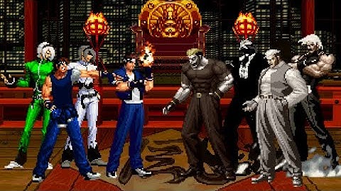 [KOF Mugen] Memorial- Ruben Challenge | Shingo & Ash (Ruben) Team vs Yamazaki & Rugal Team [ 4vs4 ]