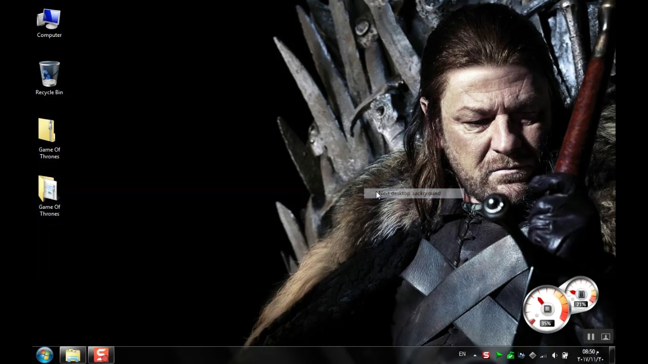 Game Of Thrones Full Theme Windows 7 Youtube