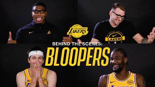 Lakers Media Day Bloopers
