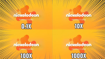 Nickelodeon Productions Intro Getting Faster