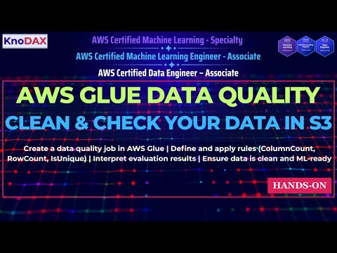 AWS Glue Data Quality Tutorial: Validate and Clean Your Data in S3 (Step-by-Step Guide)