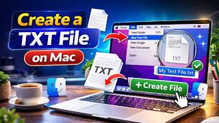 How To Create a TXT File on MacBook - Full Guide