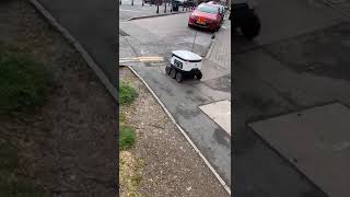 Robot Takeover Waiting For Home Delivery To Go Hilariously Wrong in the UK!