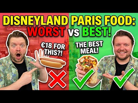 I Ate at EVERY Quick Service Restaurant in Disneyland Paris (What’s Actually Worth It?)