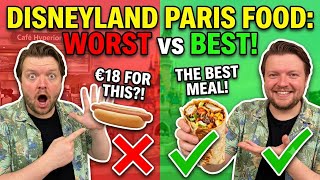 I Ate at EVERY Quick Service Restaurant in Disneyland Paris (What’s Actually Worth It)