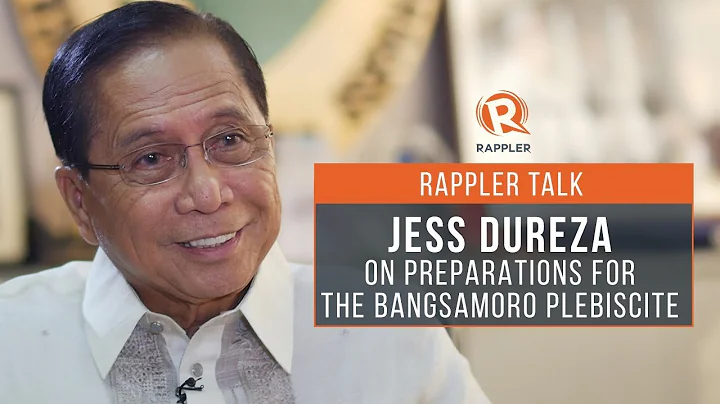 Rappler Talk: Jesus Dureza on preparations for the Bangsamoro plebiscite