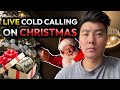 Cold calling home owners on christmas  mojo triple line dialer  neighborhood search