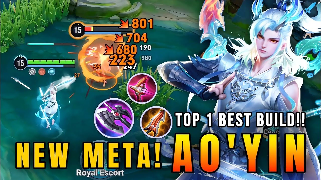 NEW META!? Ao’yin 100% Broken Farm Lane Carry – Top 1 Best Build in Honor of Kings