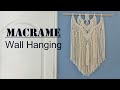 DIY Macrame Wall Hanging / 마크라메 월행잉 -#9